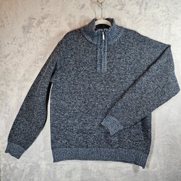 Stillwater Supply Co. 1/4 Zip Sweater Fleece Lined Mens L Pullover gorpcore warm - Picture 1 of 13